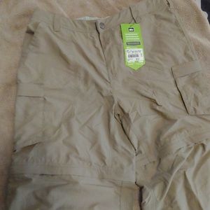 Women's convertible pants.
